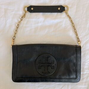 Black Tory Burch Clutch Shoulder Bag
